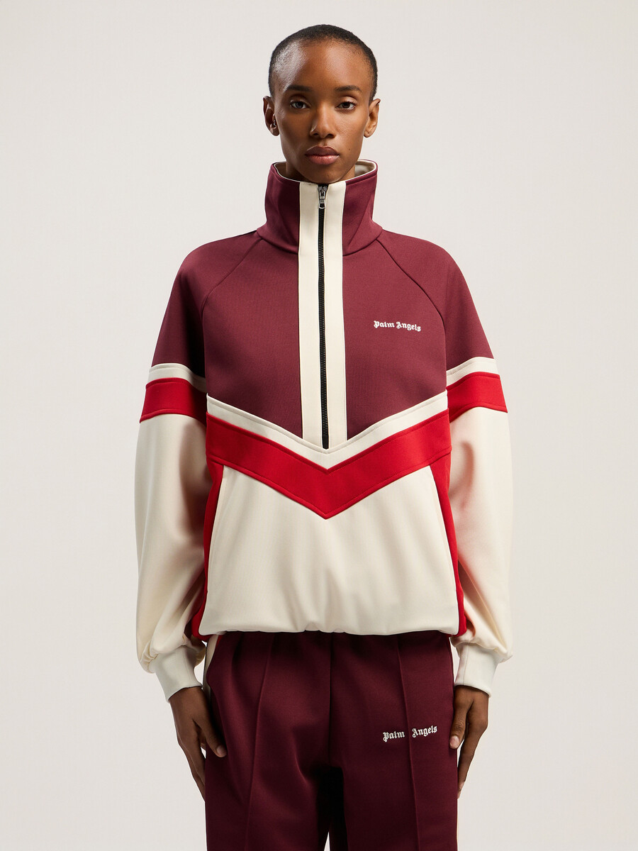 colorblock anorak track jacket