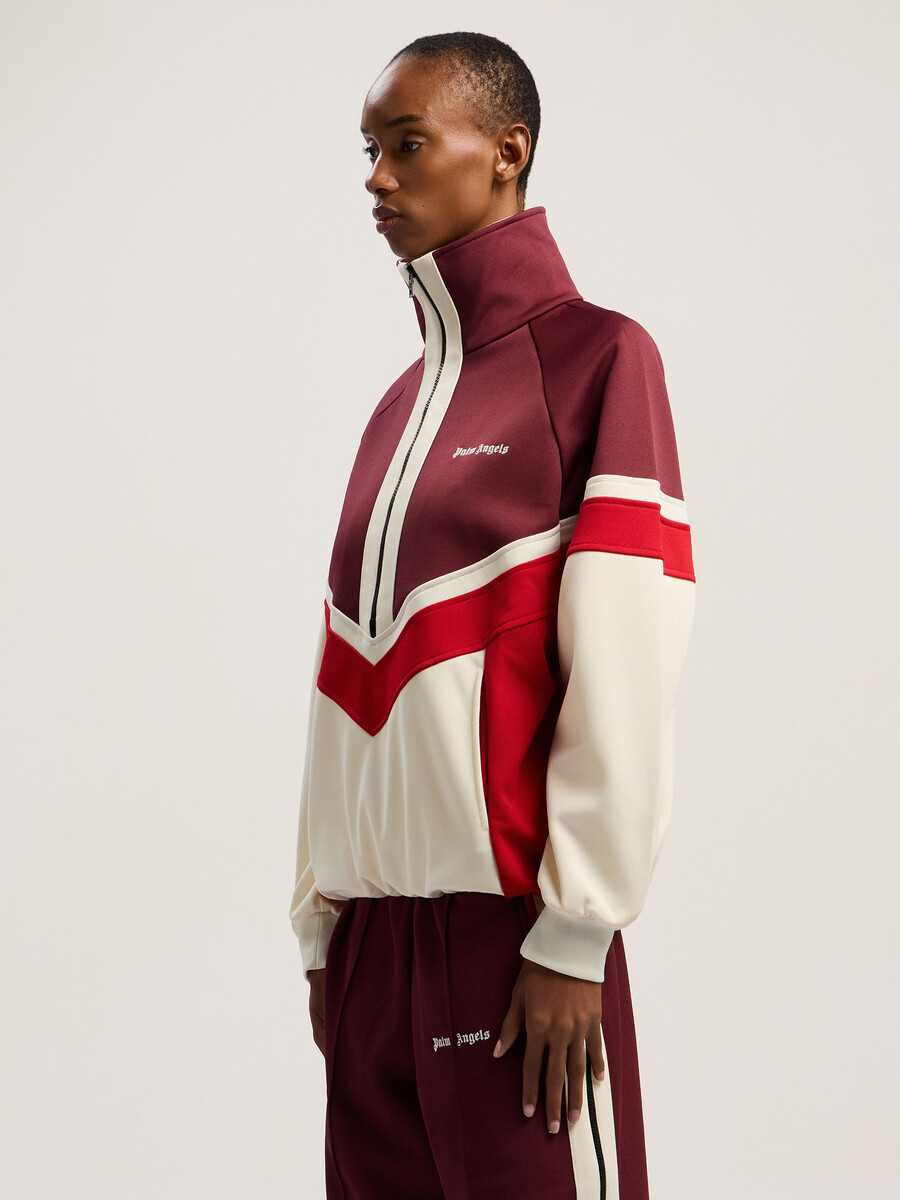 colorblock anorak track jacket